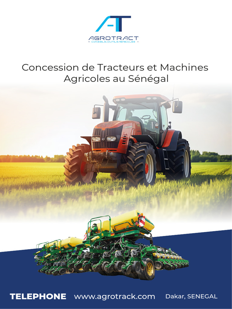 Machines Agricoles au Sénégal : Opportunités | PDF