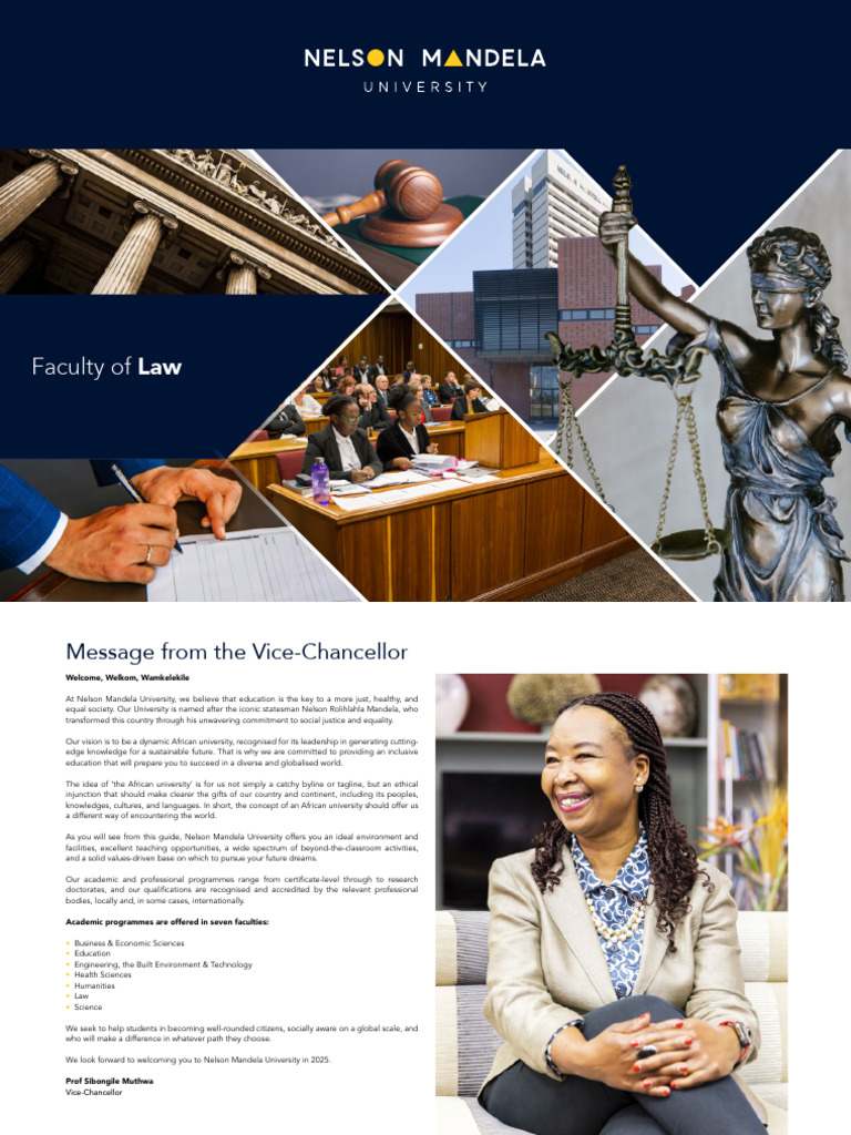 2025 Faculty of Law UG Guide | PDF | University And College Admission ...