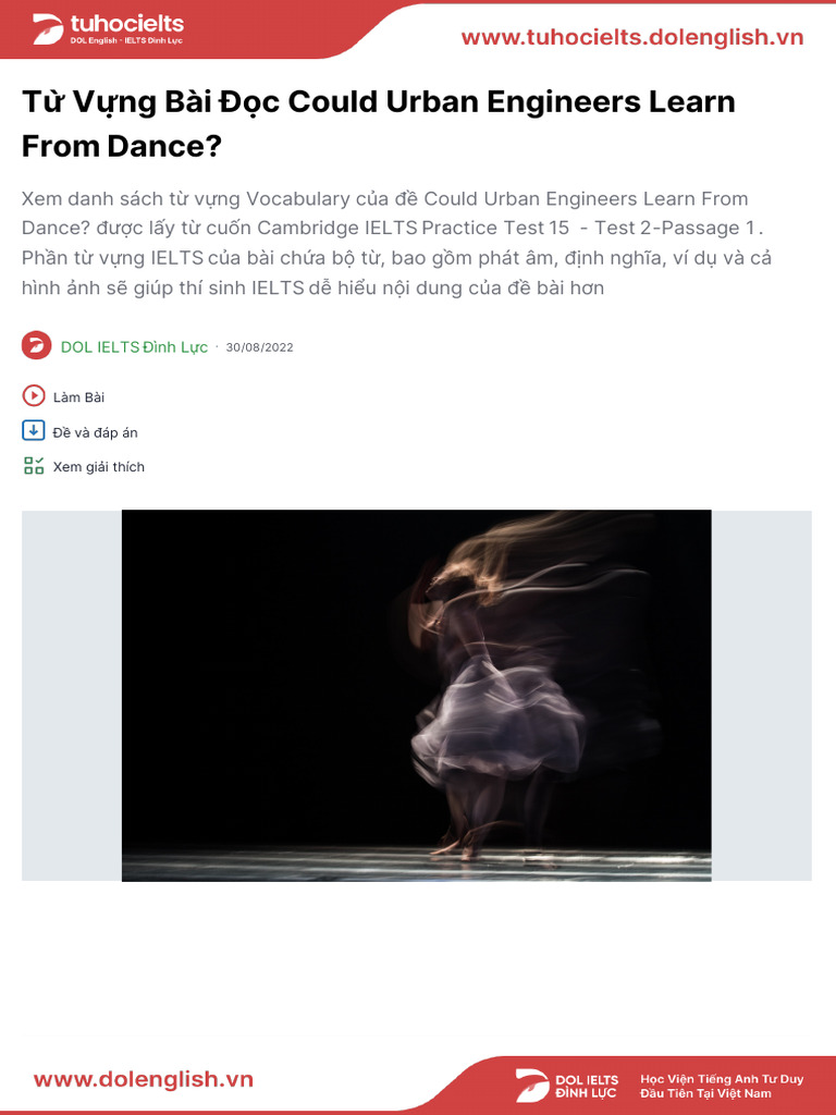 Could Urban Engineers Learn From Dance Pdf Cost Of Living Vietnam