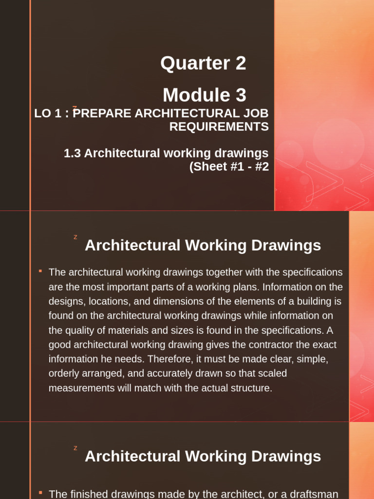 Module 3 pdf drawing technical drawing