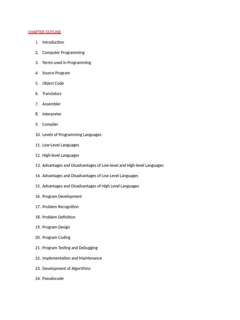 012.elementary Programming Principals | PDF | Programming | Computer ...