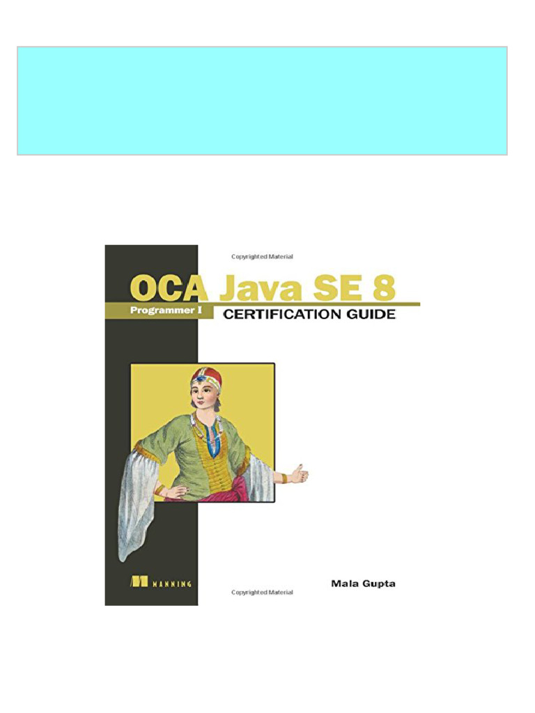 Instant Ebooks Textbook OCA Java SE 8 Programmer I Certification Guide ...