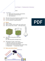 S.4 Chemistry Chapter 1 - Fundamentals of chemistry