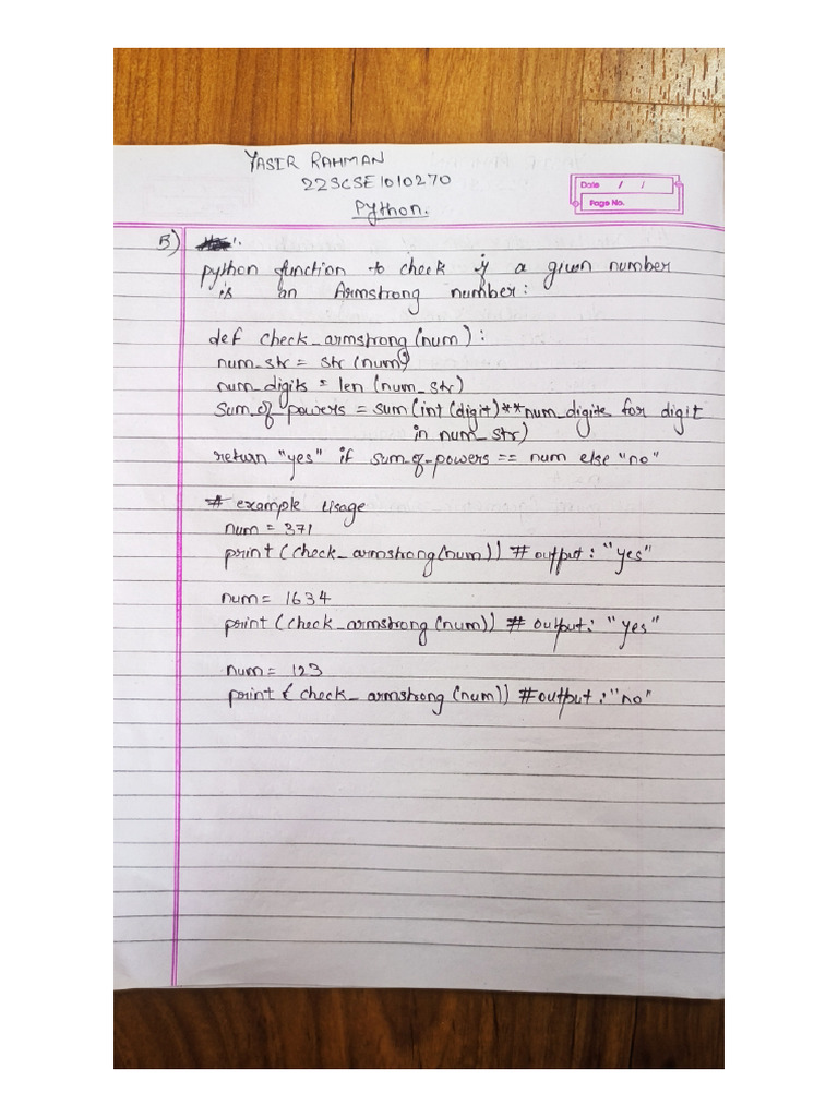 Q. 5 Python | PDF