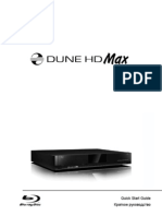 Dune HD Max Quick Start Guide