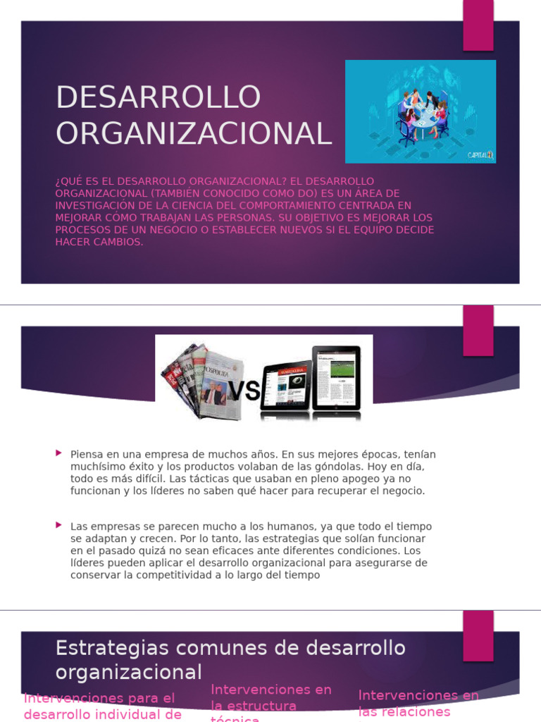 Desarrollo Organizacional | PDF | Liderazgo | Business
