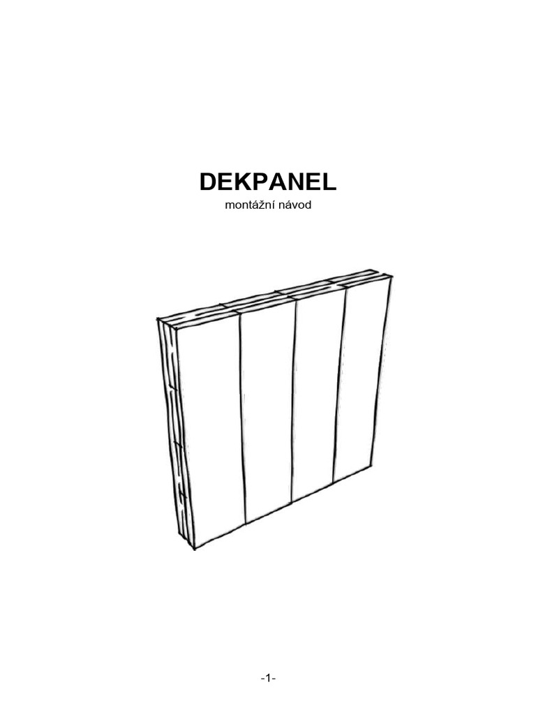 Dekpanel D | PDF