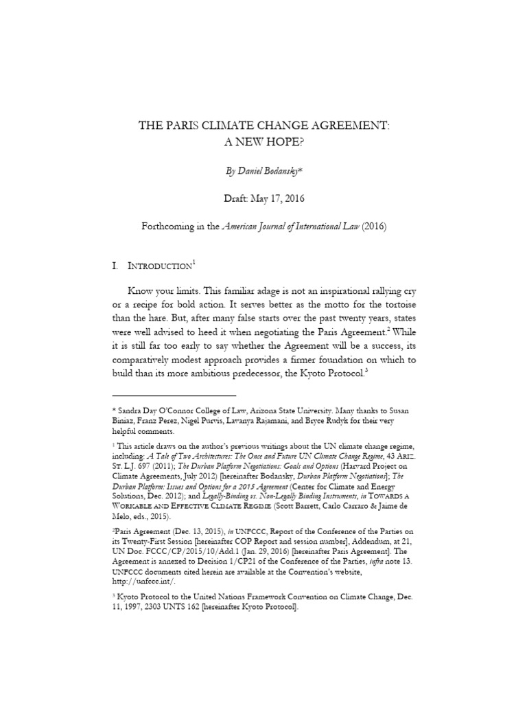 SSRN 2773895 | PDF | United Nations Framework Convention On Climate ...