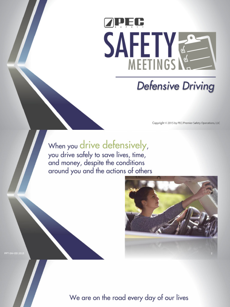 Essential Defensive Driving Tips | PDF | Seat Belt | Traffic Collision