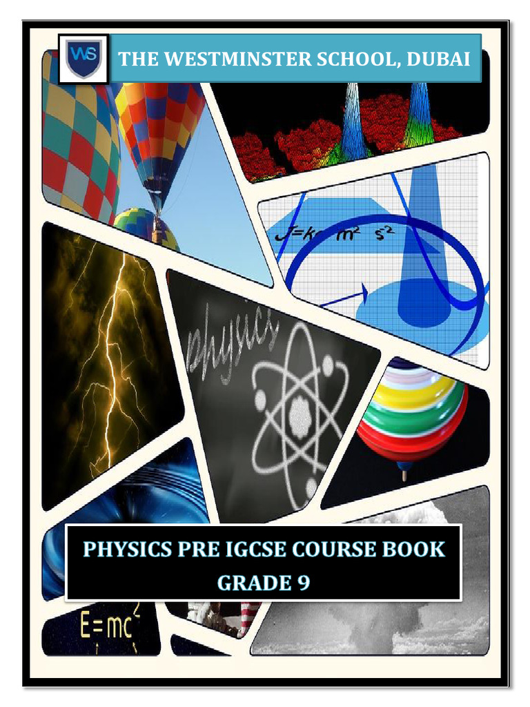 Pre-IGCSE Year 9 Course Book | PDF | Density | Weight