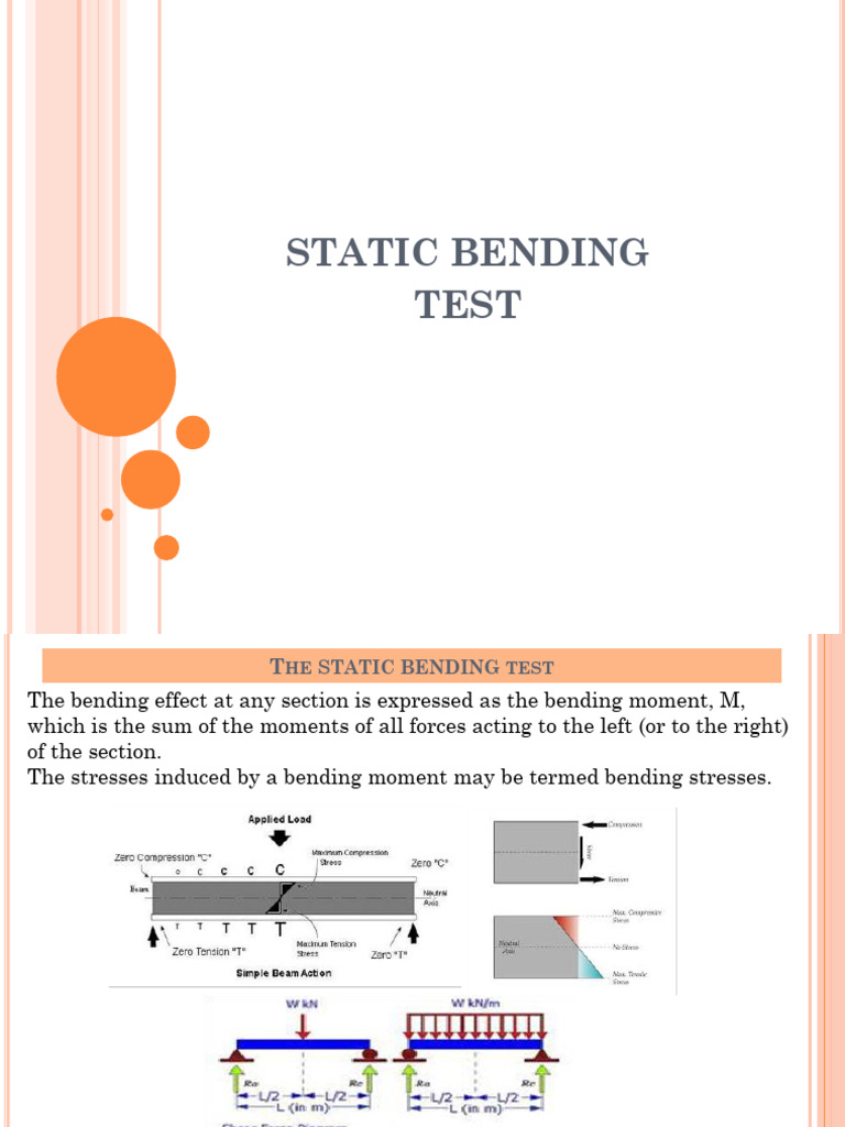 4 - Bending Test | PDF | Bending | Beam (Structure)
