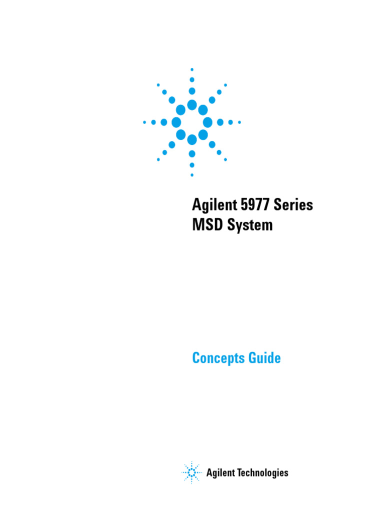 Guia Conceptual GC-MS Series 5977 | PDF | Mass Spectrometry | Gas ...