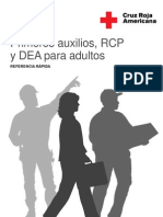 Primeros Auxilios Rcp y Dea Para Adulto