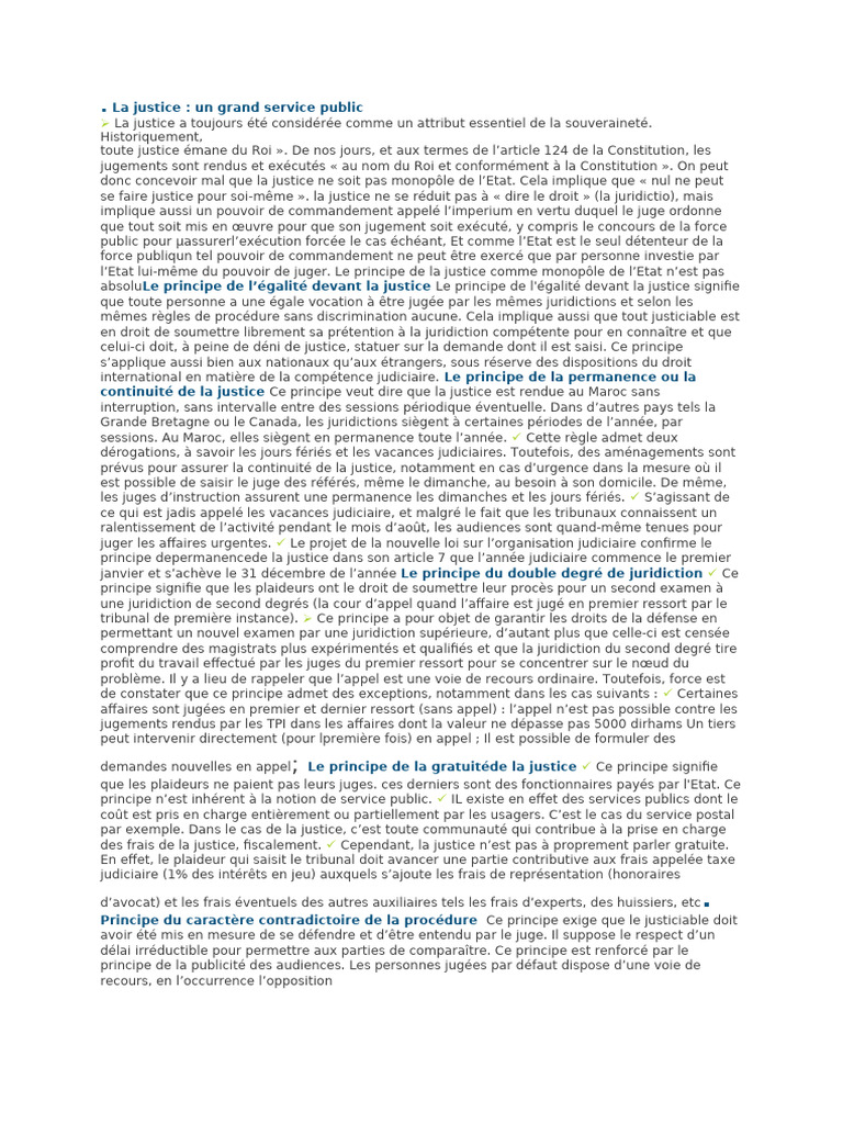 Les Principes Fondamentaux de la Justice | PDF | Justice | Crime et ...