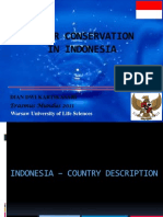 WATER CONSERVATION IN INDONESIA