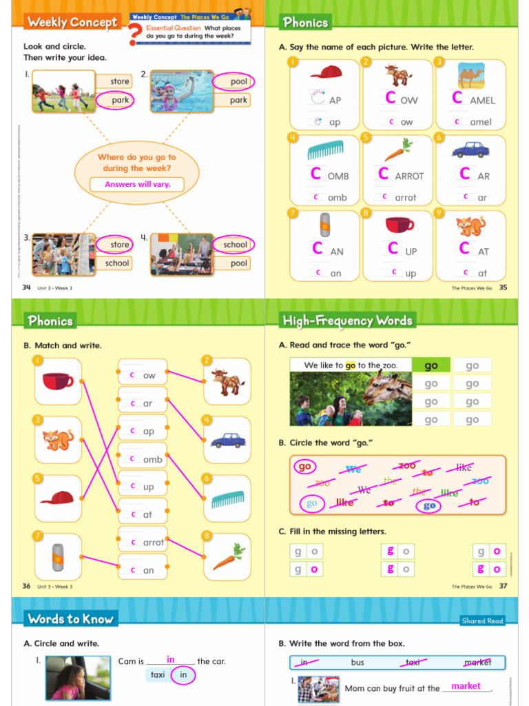 Unit 3 Week 3 Practice Book Answer Key Pdf