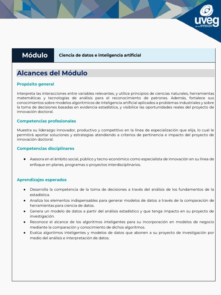 Ciencia de Datos Inteligencia Artificial | PDF | Estadísticas | Ciencia ...