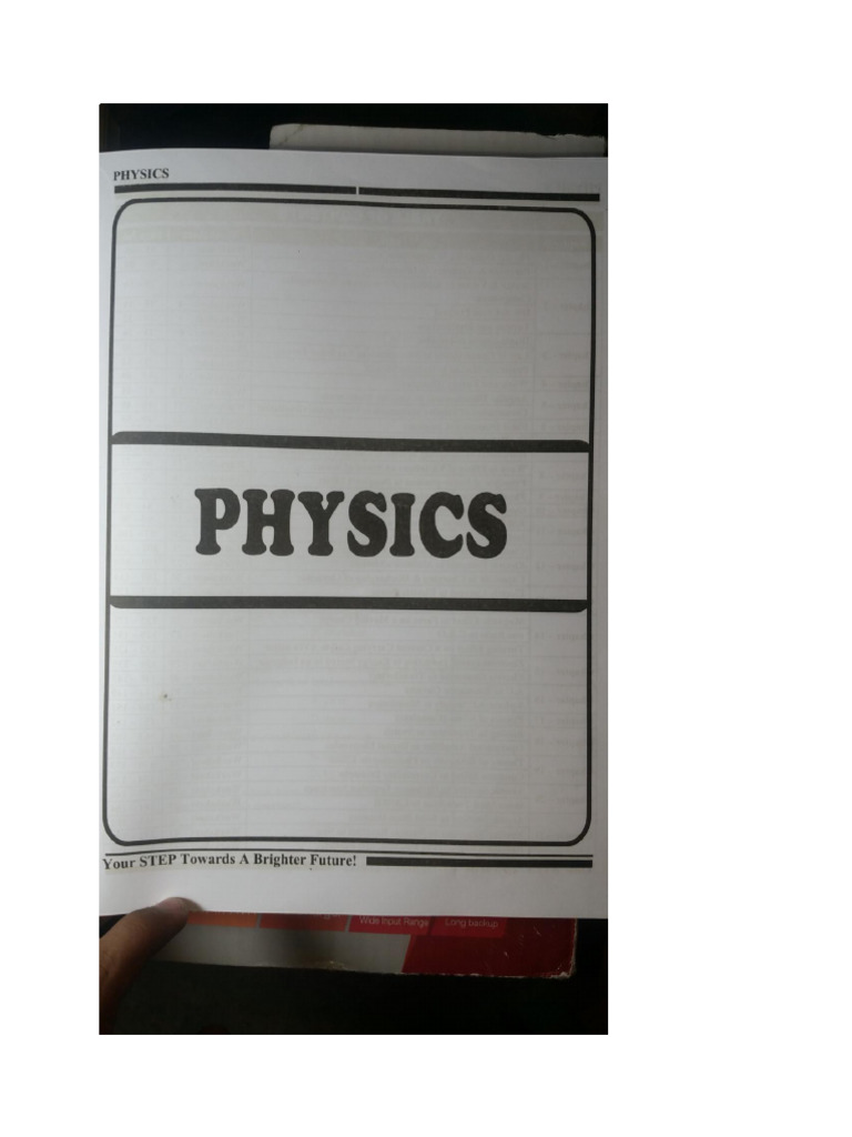 STEP Physics Edition #2 | PDF