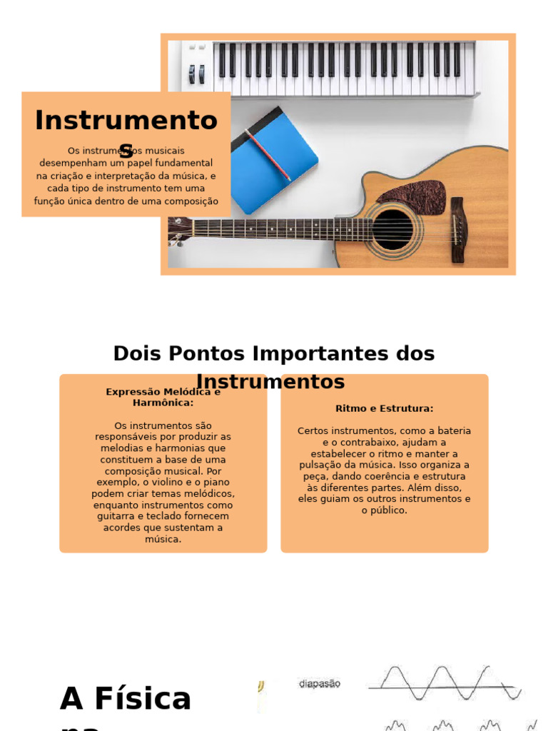 Funções dos Instrumentos Musicais | PDF