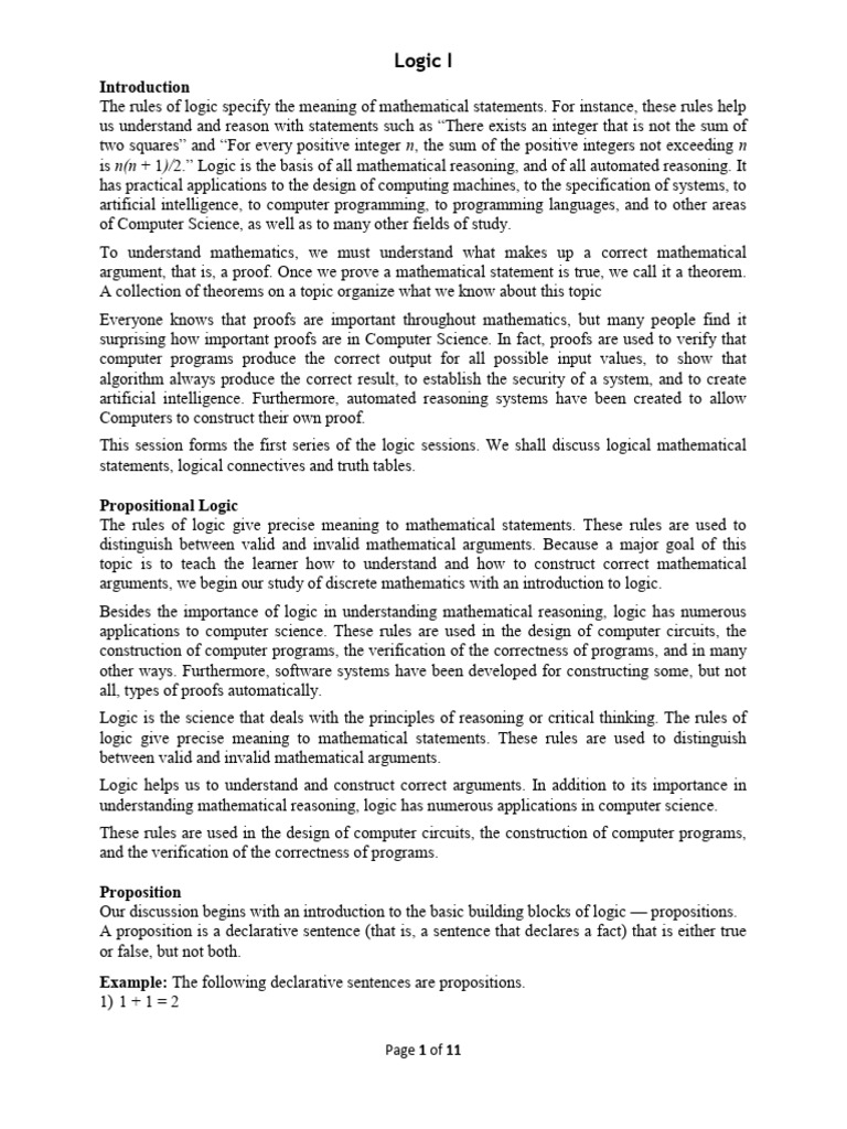 2 0 logic i pdf if and only if logic