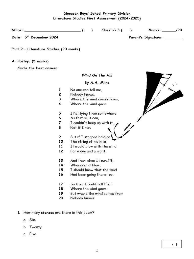 G3 ass 1 ls 2024 pdf poetry