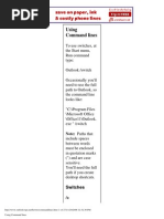 Outlook Command Line Switches