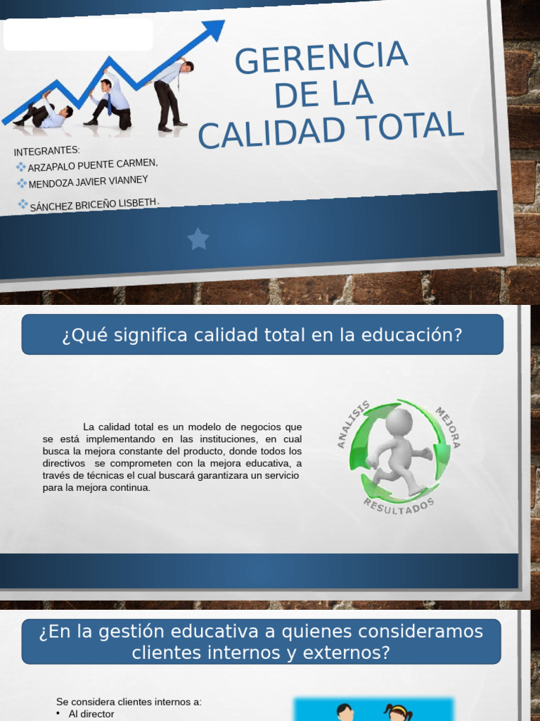 Gerencia de La Calidad Total - Gestion | PDF