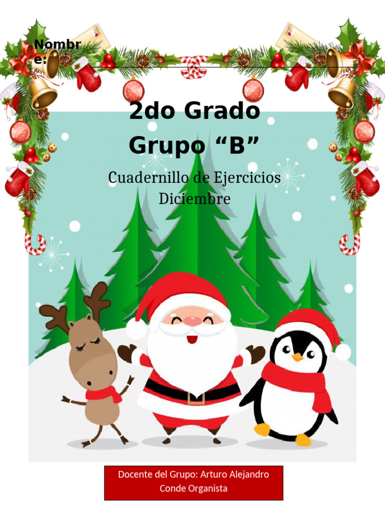 Cuadernillo de Ejercicios 2do Grado B | PDF