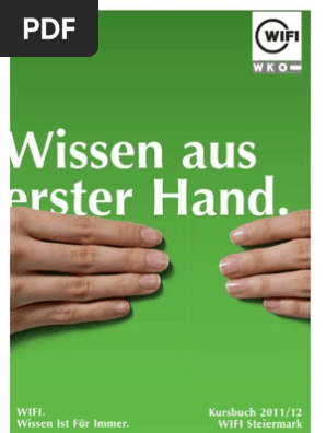 Wifi Steiermark Kursbuch 12