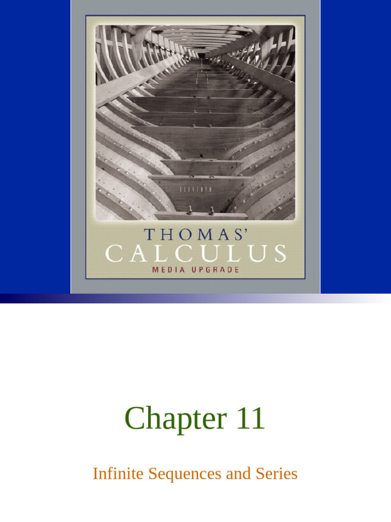 Tcu11 PPT ch11 | PDF | Calculus | Analysis
