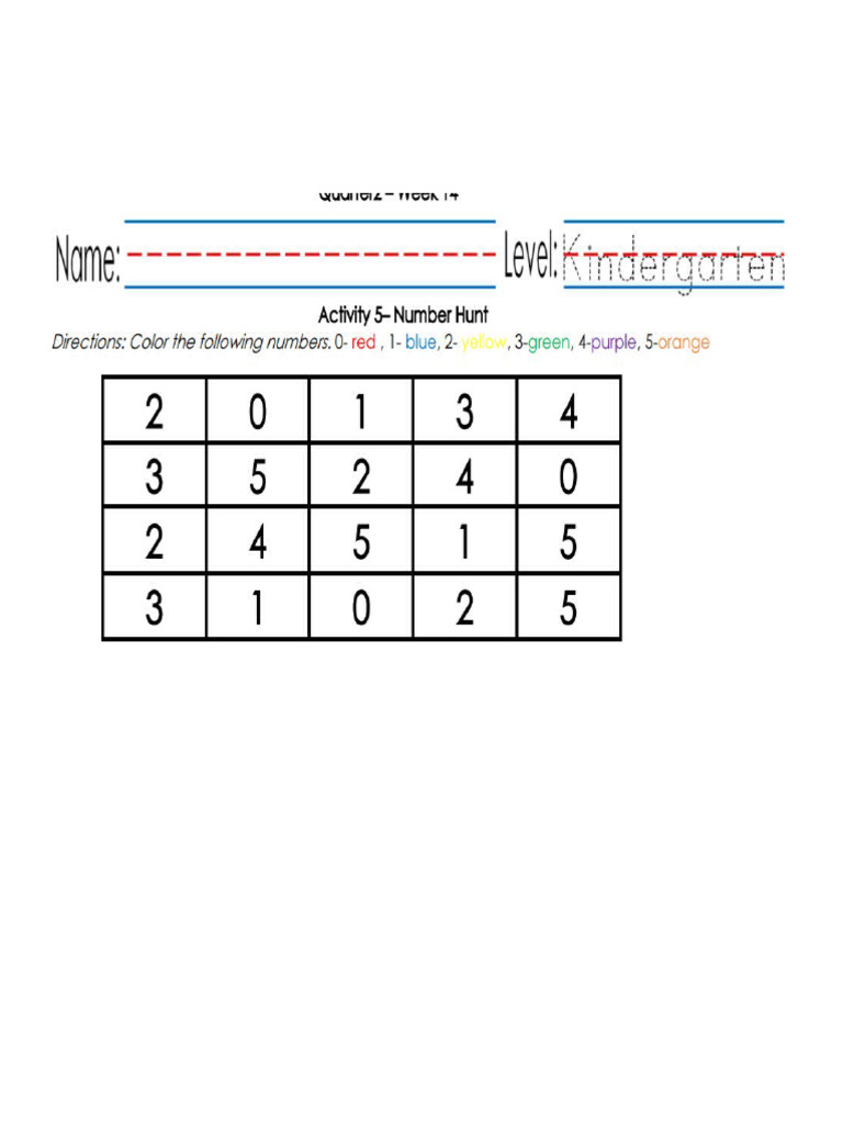 Literacy and Numeracy Activity Oct 24 2024 | PDF