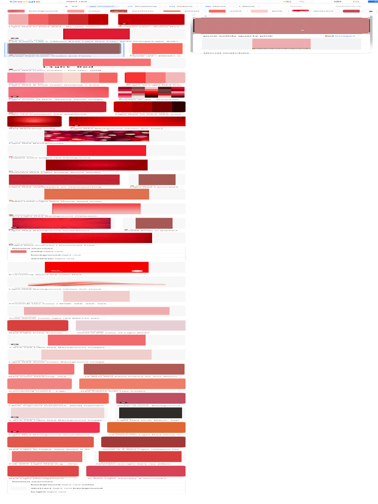 Light Red - Google Search | PDF | Color | Red