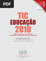 Indicadores Cgibr Tic Edu2010