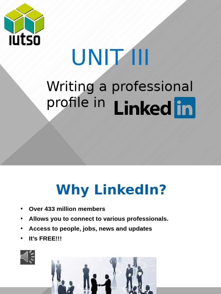 Writing a LinkedIn Profile Guide | PDF | Linked In | Internet