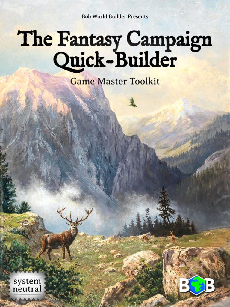 Fantasy RPG Campaign Quick-Builder | PDF