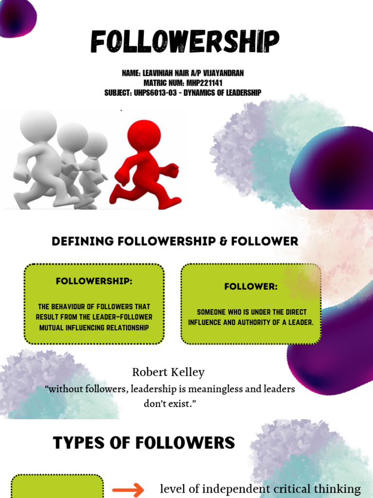 Effective Followership Strategies | PDF | Leadership | Self Efficacy