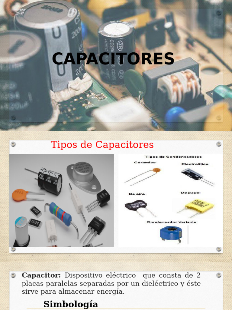 6) Capacitores Parte I | PDF | Capacidad | Condensador