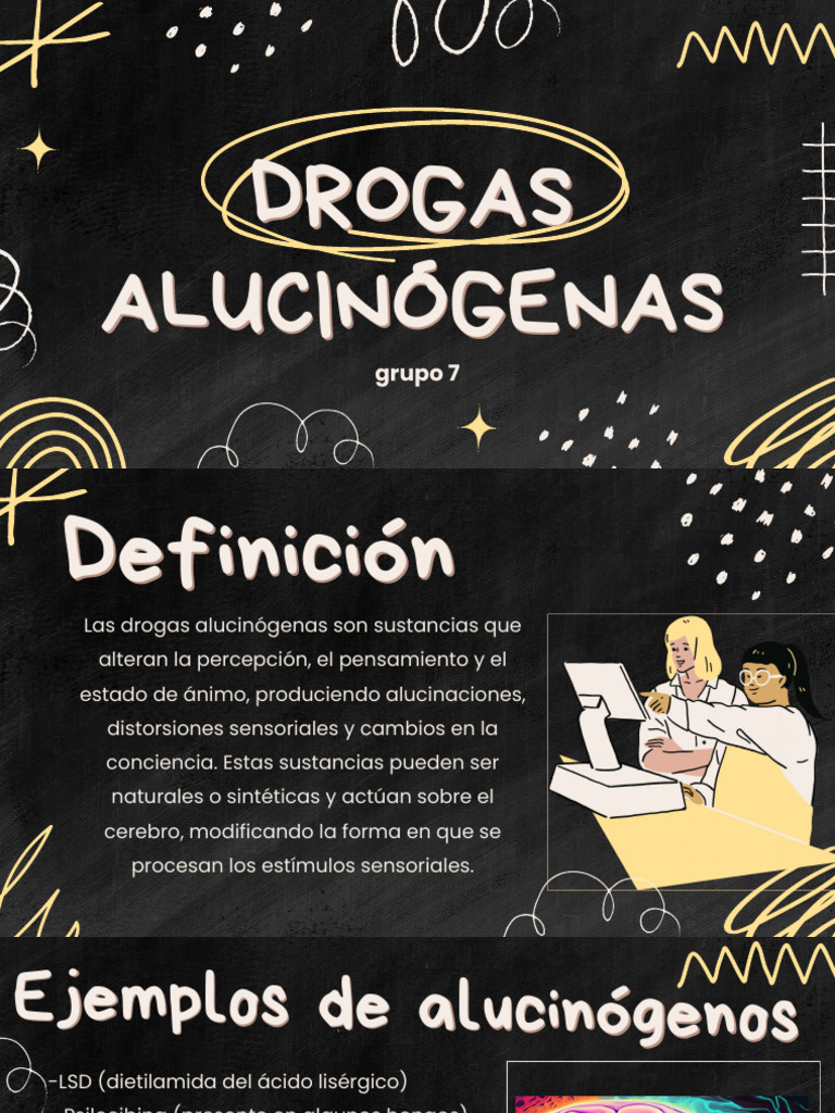 Las Drogas Alucinógenas | PDF | Alucinógeno | Drogas