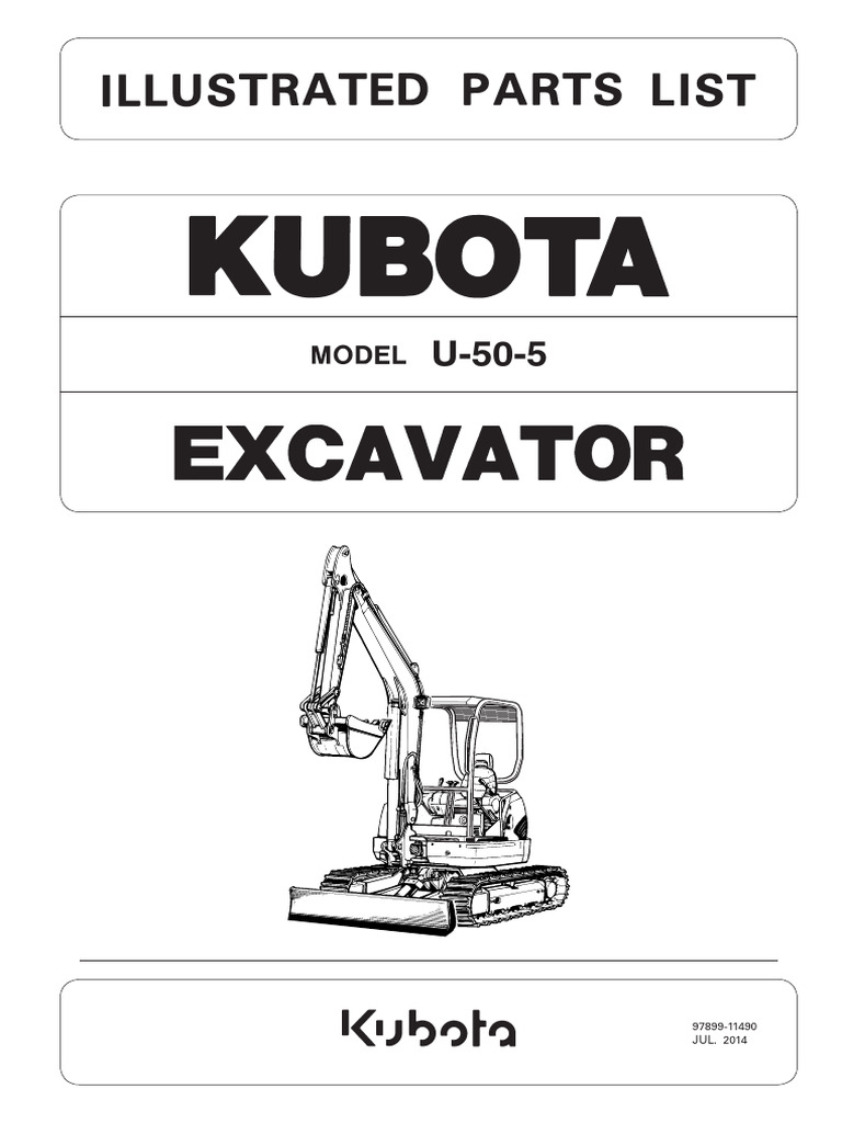 Original Kubota 3u50350100 main image 0
