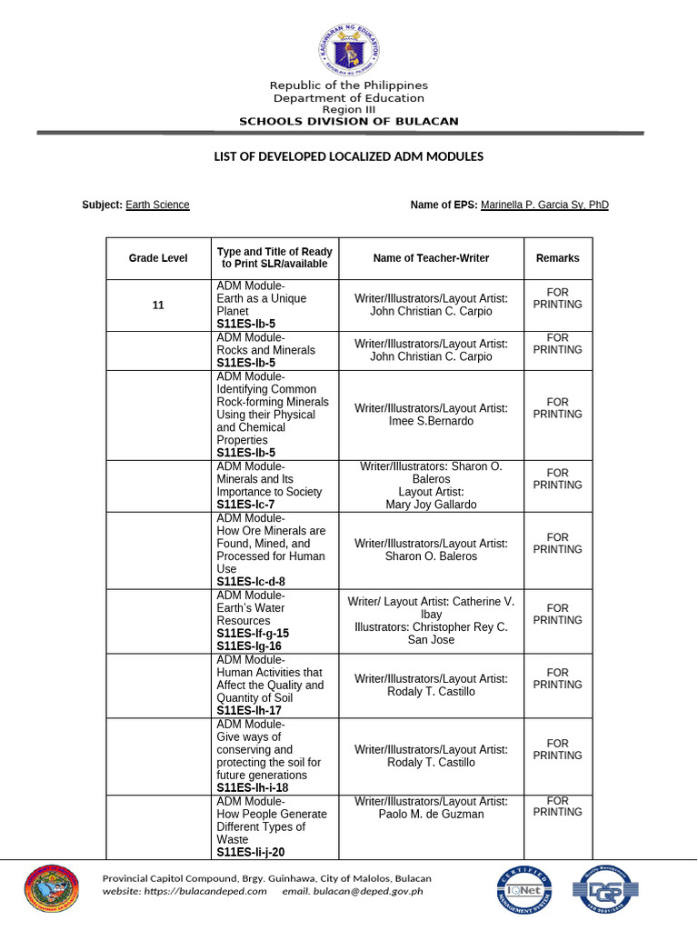 Earth Science Pdf Earth Sciences Geology
