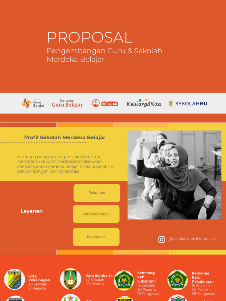 Proposal Sekolah Merdeka Belajar - SMA | PDF