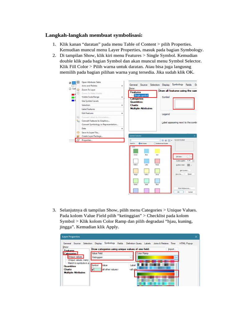 Panduan Simbolisasi dan Labelisasi Peta | PDF