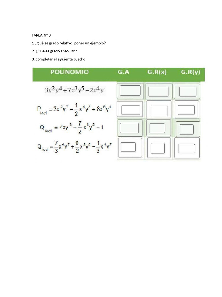 Tarea N 3 | PDF
