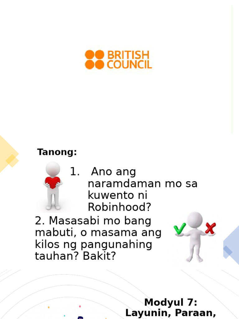 Modyul 7 Layunin Paraan At Sirkumstansya Ang Makataong Kilos Pdf