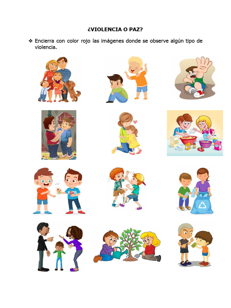 Cuadernillo un mundo sin violencia pdf violencia criminolog a
