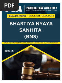 BNS NEW Updated BULLET Notes With Cover Page