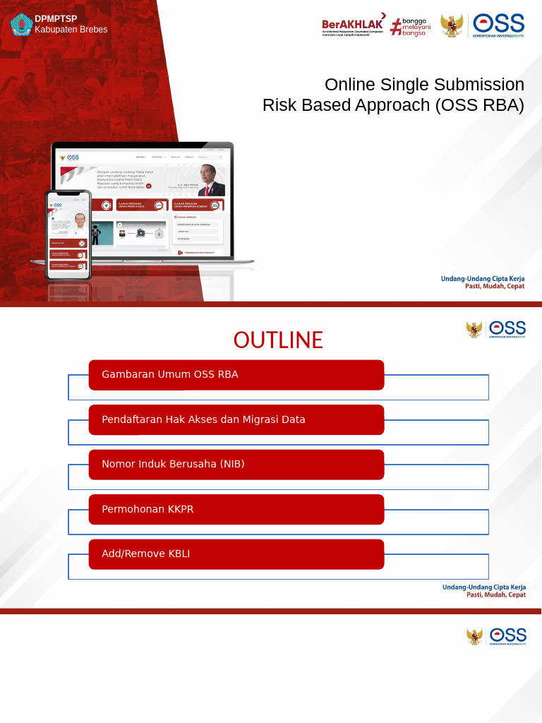 Panduan OSS RBA untuk Perizinan UMKM | PDF