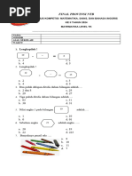 Soal Olimpiade Matematika TK | PDF