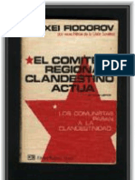 EL COMITÉ REGIONAL CLANDESTINO ACTÚA Libro 1