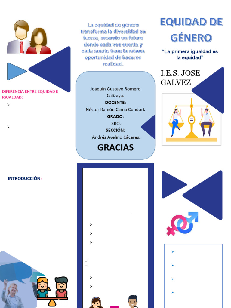 Equidad vs Igualdad: Claves y Soluciones | PDF | Igualdad de género ...